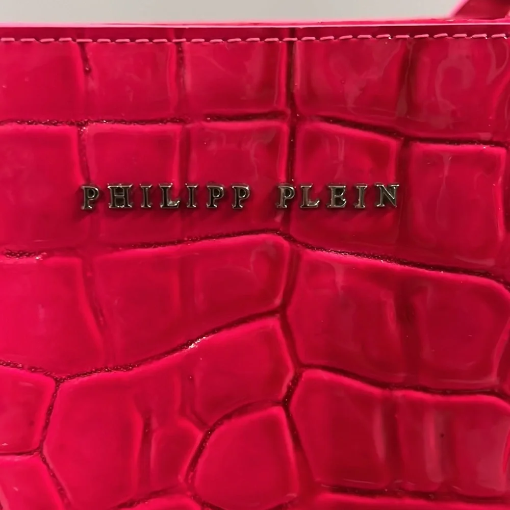 Philipp Plein pink ombré croc-style tote - Picture 8 of 16